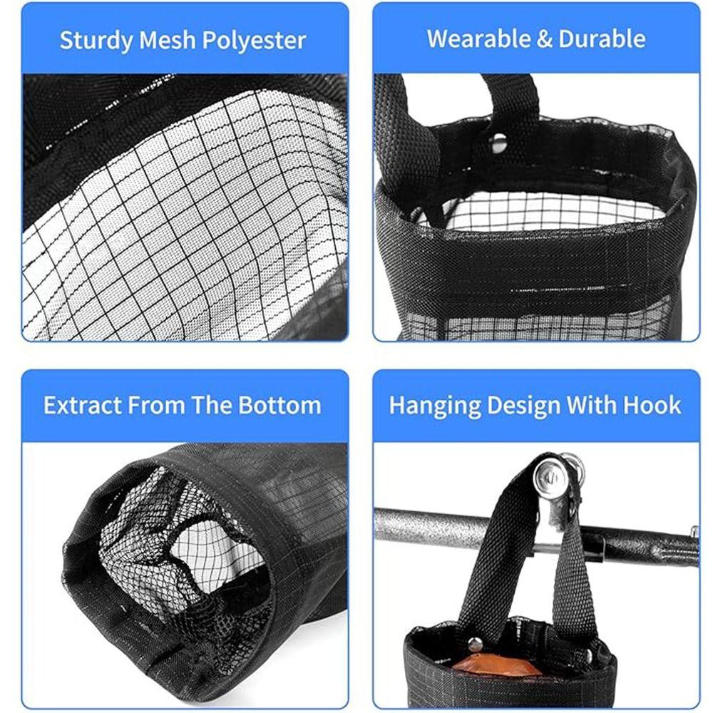 Hängender Einkaufstaschenhalter Faltbarer Einkaufstaschen-Träger Müllaufbewahrungsbeutel Küchenaufbewahrung