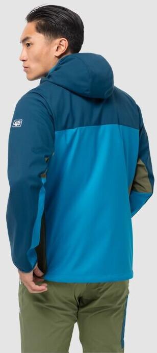 Куртка Jack Wolfskin Eagle Peak II Softshell M (1306911) blue jewel