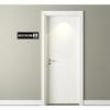 Restroom Sign – Commercial Restroom Sign (2-Pack) – Made From Premium Durable Frosted Acrylic Material, Super Strong Self-Adhesive, Quick And