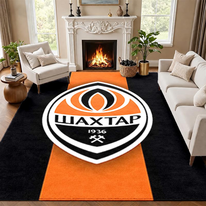 FC Shakhtar Donetsk Vloerkleed Deurmat voor Woonkamer of Slaapkamer Beschermmat Onder Stoel Kantoor Decoratie Kerstcadeau Verjaardagscadeau