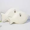 2 Pcs Coastal Ocean Fish Wall Sculpture Nautical Beach Theme Wall Hanging Decor Vintage Farmhouse Wall Art for Bathroom Lake House