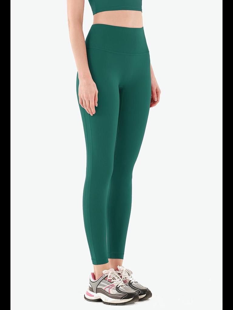 Women's High-Waist Quick-Dry Peach Hip Yoga Pants - T-Line Free