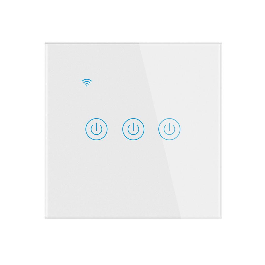 Smart WiFi Wall Timer Light Switch - Alexa/Google Compatible, RF/APP/Touch Control