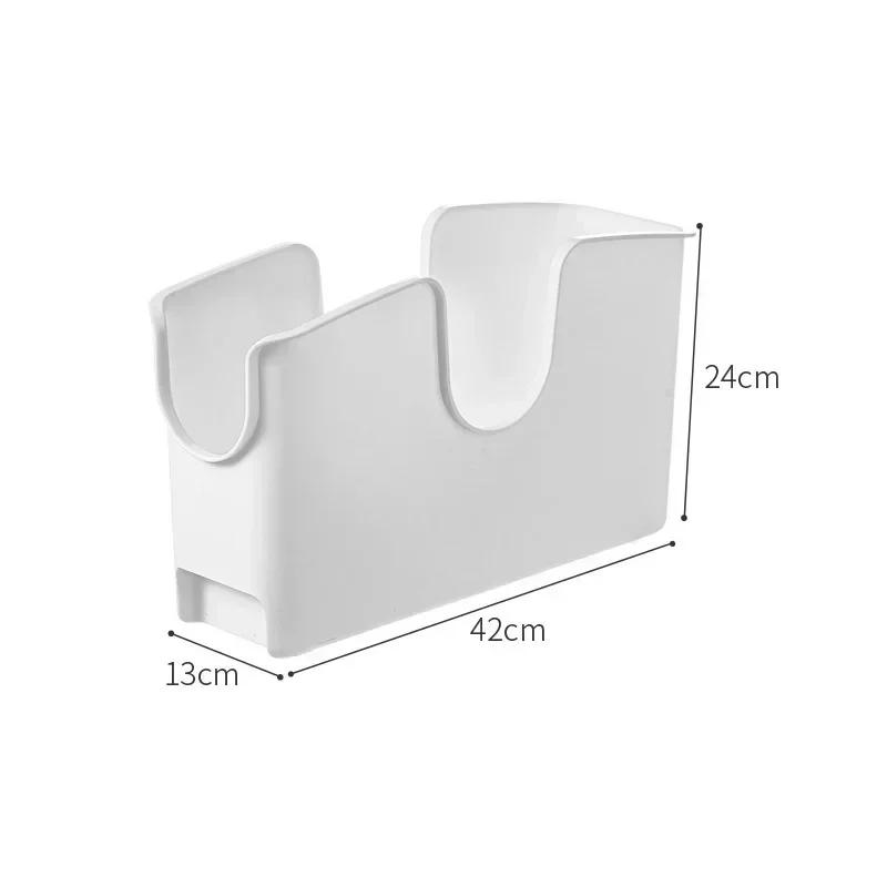 

Пластиковый контейнер для хранения кастрюль, большая емкость, пылезащитный держатель для крышки кастрюли, бытовой кухонный органайзер, полка для сортировки и хранения, стеллажи белый