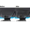 4Pcs For Honda Accord 2008-12 Carbon Fiber Interior Overhead Console Cover Trim