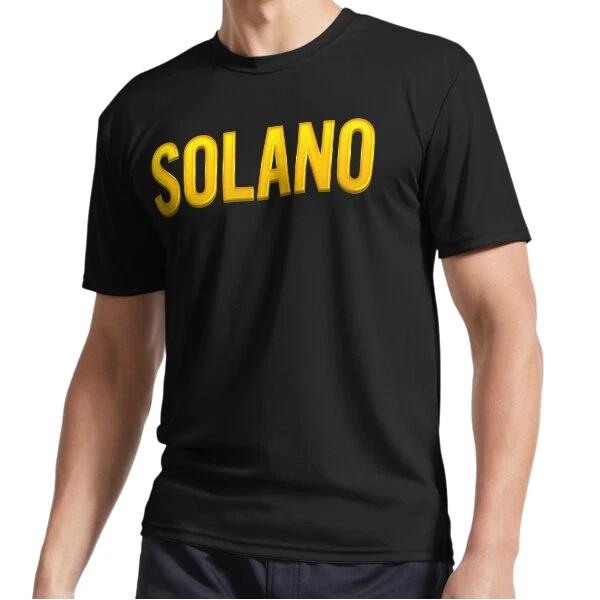 

New Solano Family Name Active Logo T-Shirt Funny Size S to 5XL 2XL