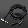 3APLUS CM2000Ti Earphone Cable A2DC for High Purity OCC Silver Plated 4 Cores Compatible with 120cm Length Black Re-Cable Audio-Technica 3.5mm