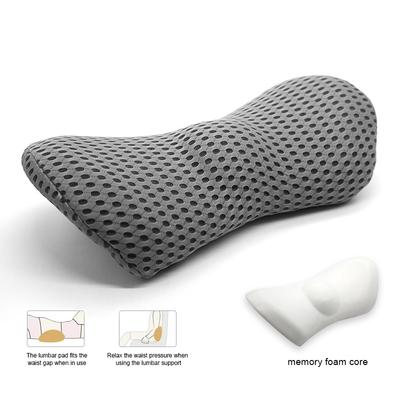Breathable Memory Cotton Physiotherapy Lumbar Pillow Waist Cushion Car Seat Back Pain Support Cushion Bed Sofa Office Pillows