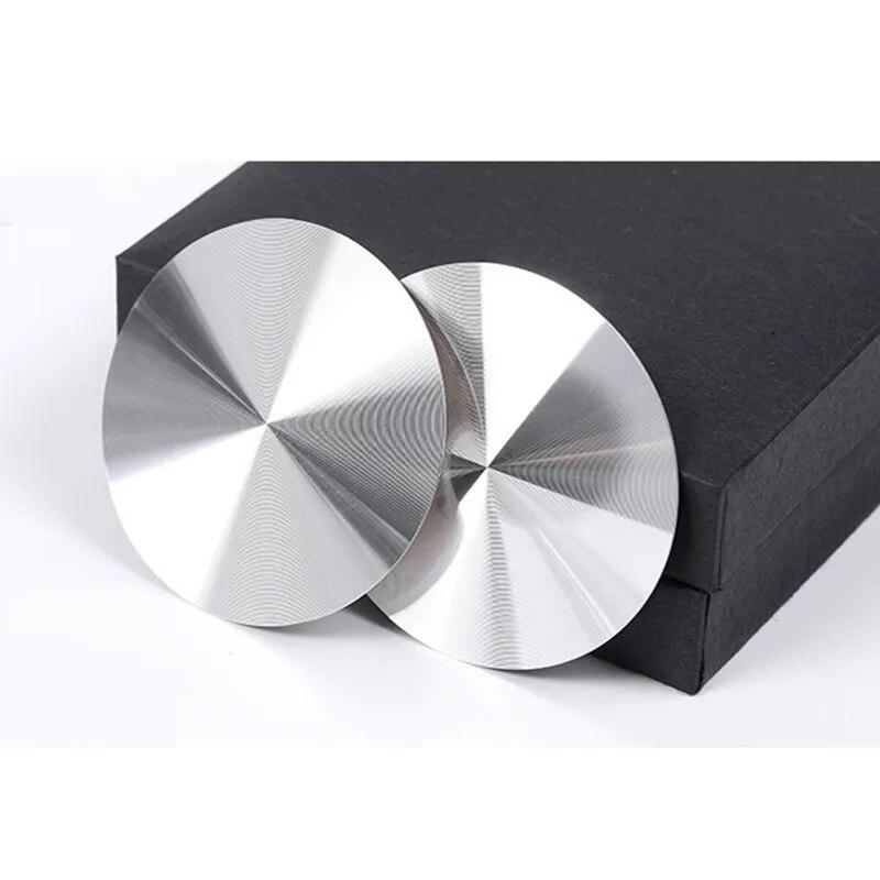 2pcs Aluminum Console Cup Holder Pad for Mercedes Benz A B C E GLC CLA GLA ML GL Class W176 W204 W205 W212 W213 X166 Car Styling