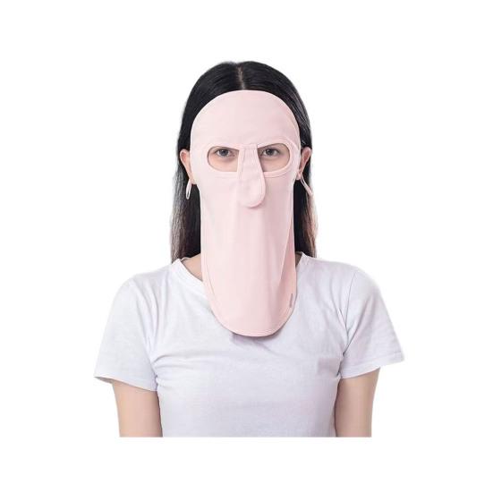 Ochrana obličeje proti slunci Ledové hedvábí Chladivá pokožka Ultralehká Prodyšná látka Ochrana celého obličeje a krku Kryt z ledového hedvábí