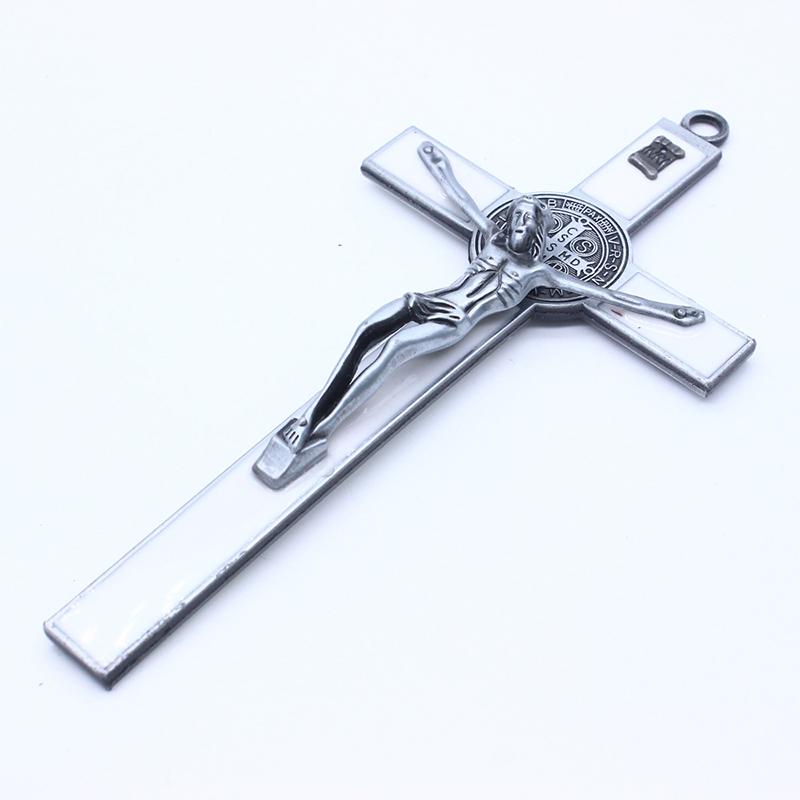 Metalllegierung Kreuz Jesu Glaube Mode Dekoration Zubehör Tragbar Langlebig Zuhause Festliche Dekorative Eigenschaften Retro Geschenk