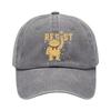 Baseball Cap With Retro , Cotton Washable Adjustable, A Gift For Friends