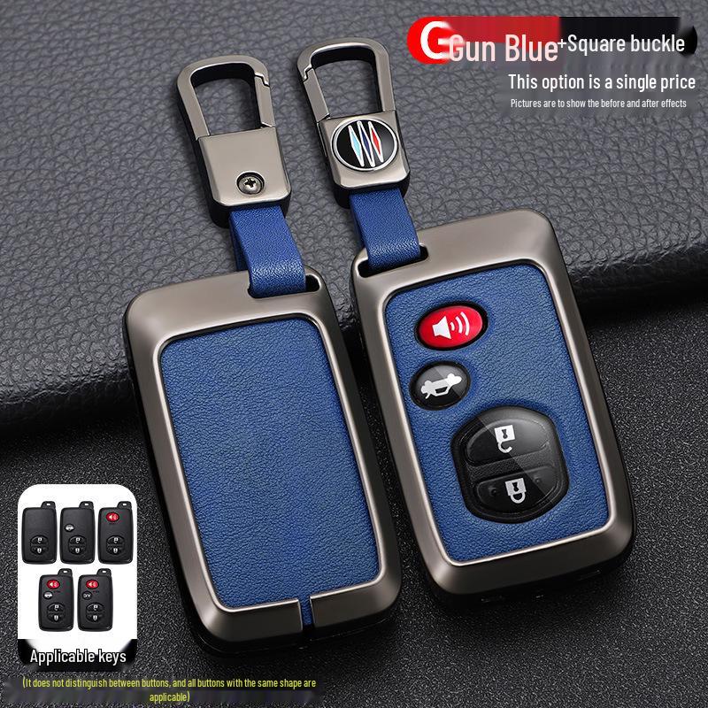Compatible Key Case for Toyota Models: Corolla, Levin, Camry, Highlander, RAV4, Crown, CHR, Reiz