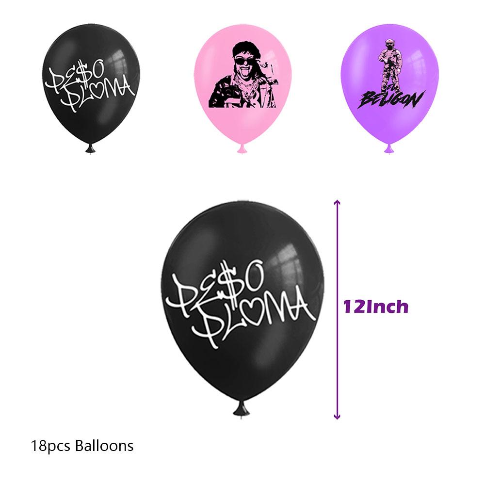 32pcs Peso Pluma Party Supplies Included a Banner, Cake Toppers, Balloons
