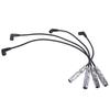 4-teiliges Zündkabelset 06A905409M 06A905409P Kompatibel für 3 A4 Seat ALTEO EXEO SKODA OCTAVIA VW GOLF 4 5 6 1.6 2.0