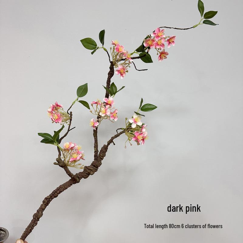 Zen Begonie & Pflaumenblüte Künstlicher Blumenast zur Dekoration