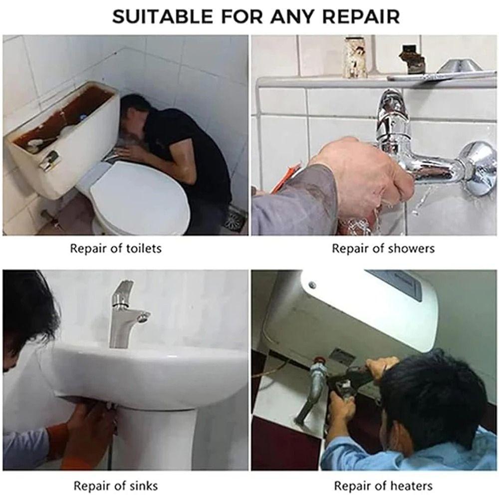 1ks Čtyřhranný šestihranný klíč na opravu žlabových trubek Klíč Instalatérský nástroj Odolný klíč na dřez