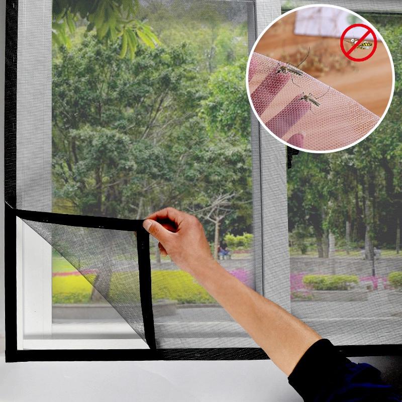 Anti-Mosquito Window Screen Mosquito Curtains Gauze Anti-Insect Mesh Nets Summer Insect Proof Net DIY Window Screen Tulle Mesh