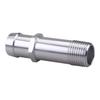 2PCS Heater Hose Aluminum Fitting 3/4 "Water Pump 5/8" 90 deg. Intake  For Chevy V8 Engines