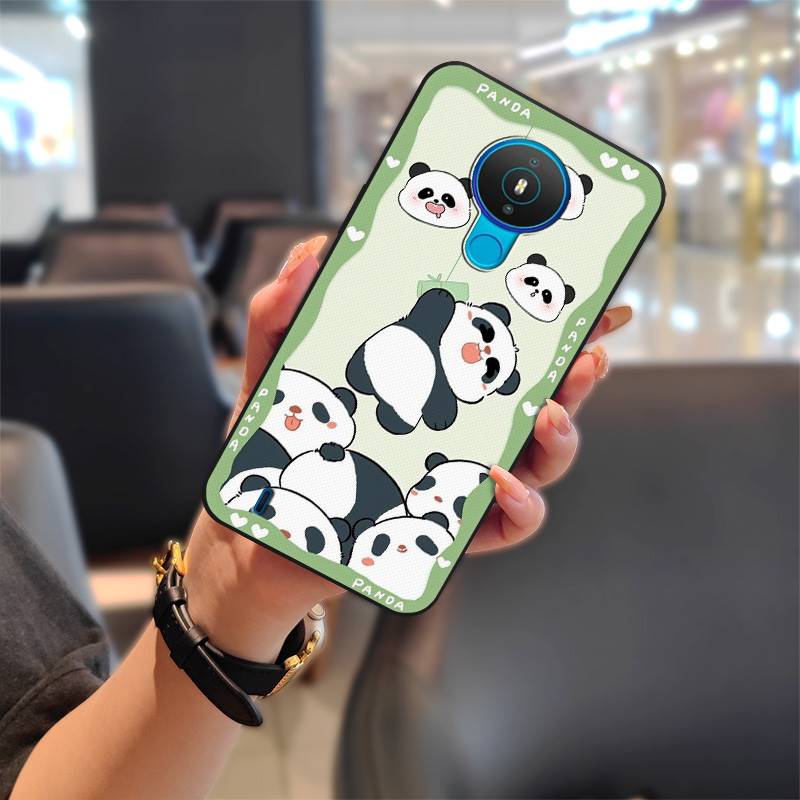 Silikonový kryt pouzdro na telefon pro Nokia 1.4 Nárazuvzdorný zadní kryt Roztomilý kreslený Plné obepnutí Nárazuvzdorný Odolný proti nečistotám