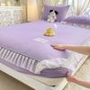 Waffle Lace Bed Sheet, Bean Cool Mat, Three Piece Set, Summer Cool Feeling, Ice Silk Mat, Mattress Protective Cover