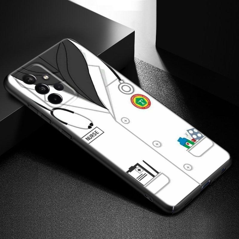 Lekarz Pielęgniarka Korona Król Królowa Etui Na Samsung Galaxy A21 A30 A50 A52 S A13 A22 A32 A33 A53 A73 5G A11 A12 A31 A51 A70 A71 A72