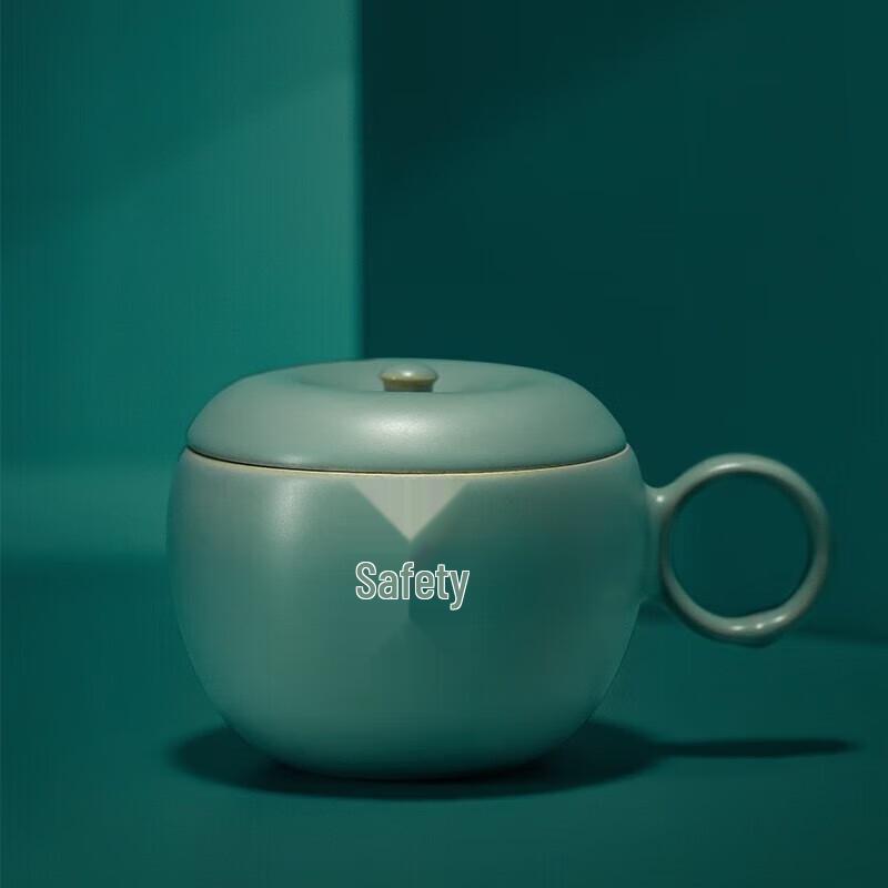 

Edenus Ceramic Apple Design Mug with Lid