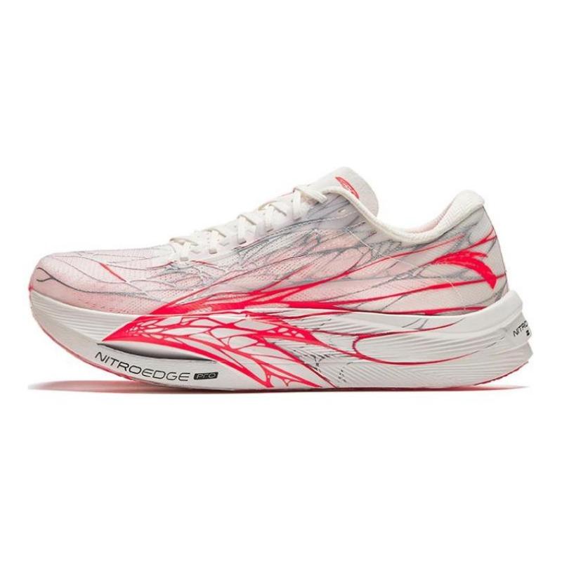 Anta C202 5 GT Pro women low-top versatile cushioned wear-resistant running shoes white-red 122455561-3 36
