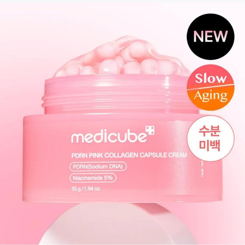 Medicube PDRN Pink Collagen Capsule Cream 55g / KOREA COSMETIC