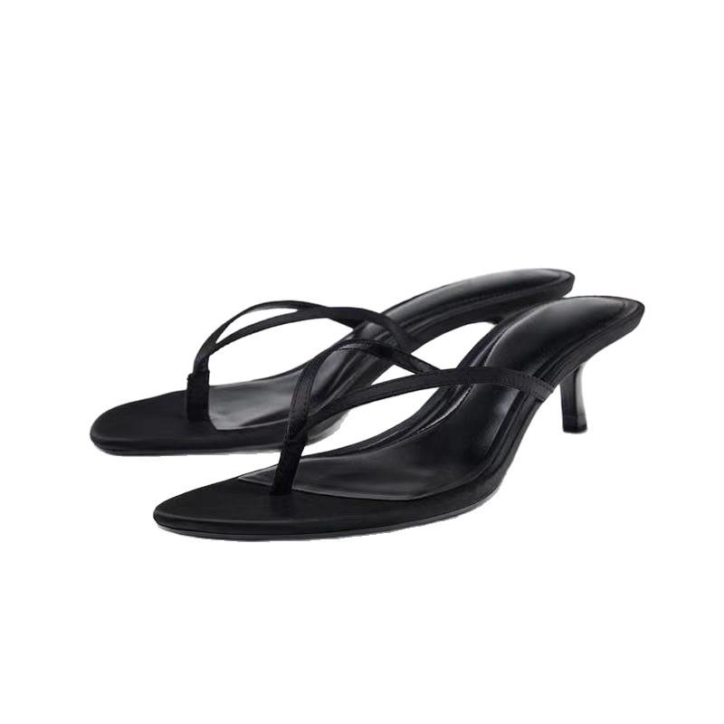 Sommer-Komfort-Flip-Flops Damen-Sandalen Mode Hohe Absätze Coole Hausschuhe für Damen Urlaubsstil Damenschuhe Sandalias Mujer