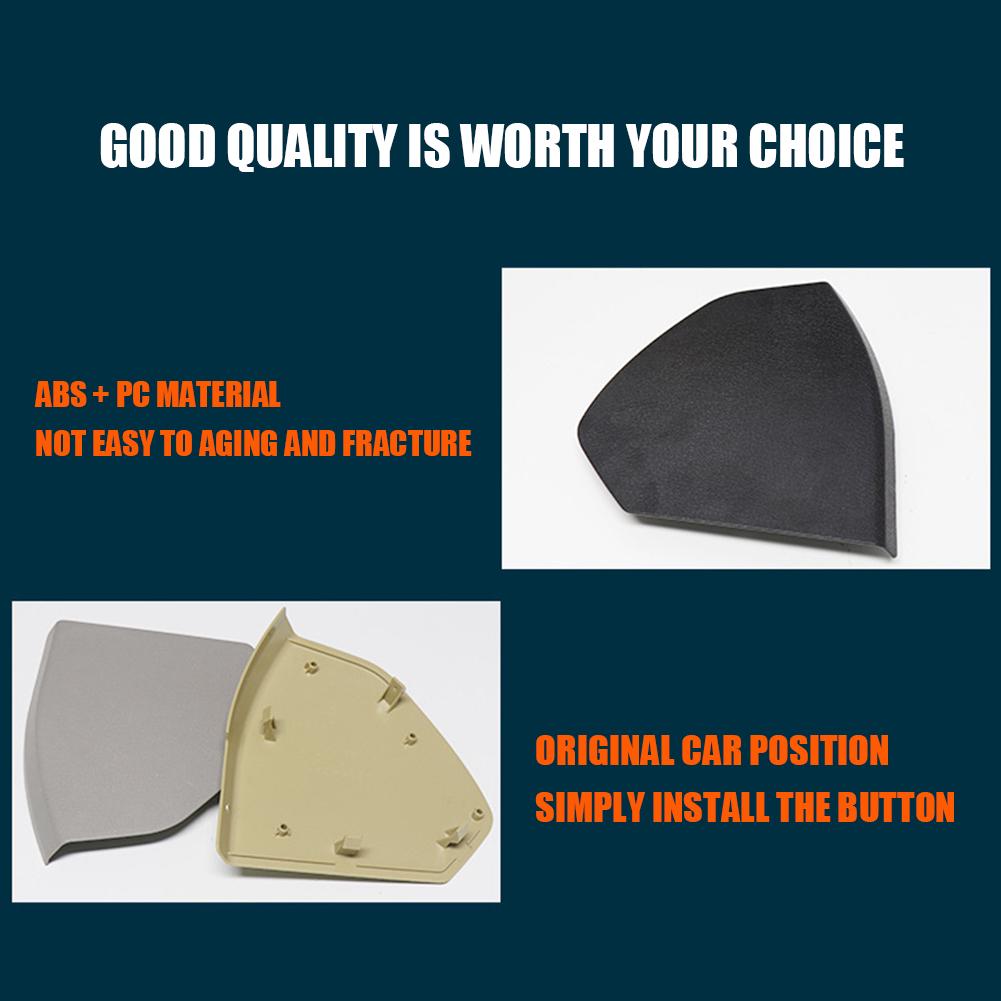 Garnitura usii fata Capac din plastic Carcasa decorativa Negru Bej Gri 2117270148 2117270248 pentru Mercedes Benz E-Class W211 2003-2008