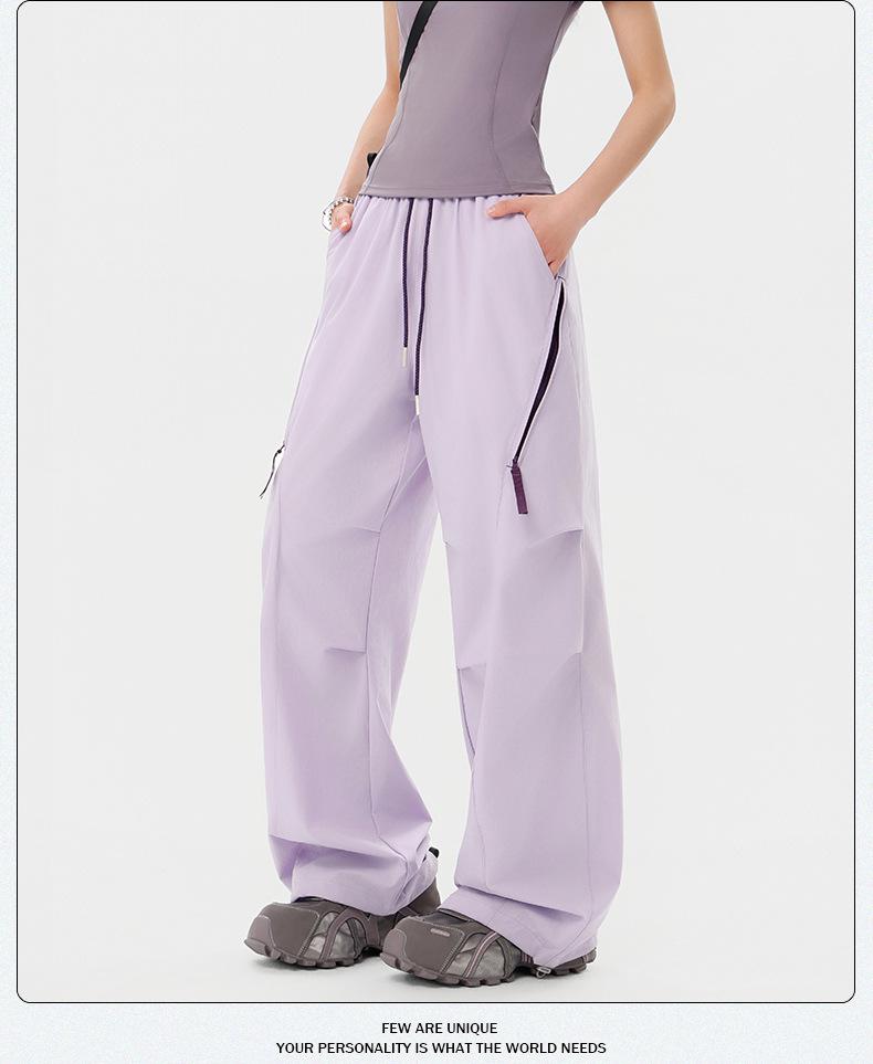 Women's Blue Quick-Dry Windproof Trekking Pants - Spring/Autumn Outdoor Sports & Mountaineering