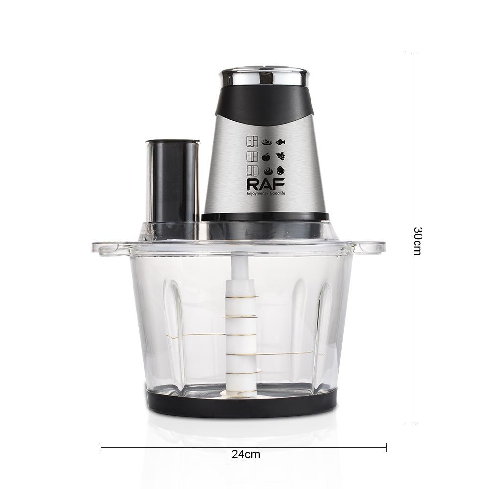 EU-Standard Meat Grinder, Household 3L Garlic Peeler, Dough Mixer, Food Processor, Baby Food Maker, and Egg Beater