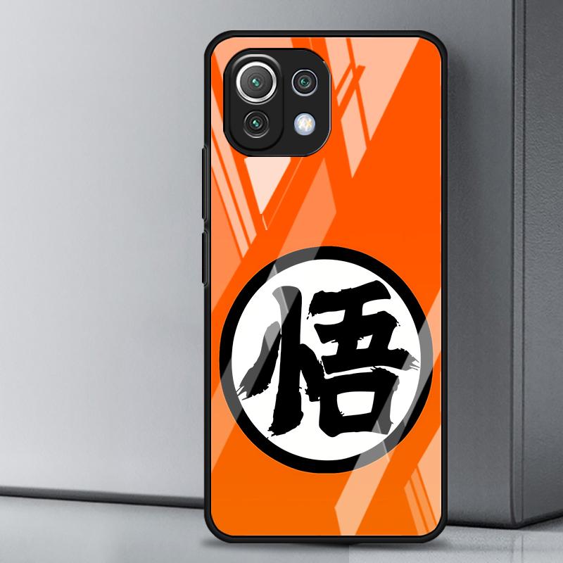 Glass Phone Cover Case for Xiaomi mi 12 12X 13 14 12T 11T 10T Note 10 11 Lite 10 Pro D-ragonS B-allS Guku