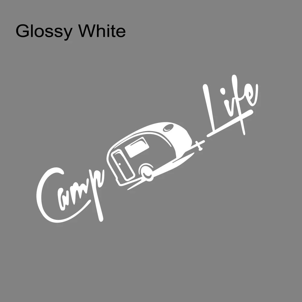 Creative Camper Life Rv Truck Car Sticker Motorhome Caravan Van Travel Decor Vinyl Decal Auto Body Tuning Decoration Accessories