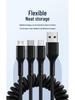 6A Super Fast Charging Retractable 3-in-1 Car Cable