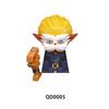 LoL Building Blocks Hot Game Cosplay Arcane Figures Jinx Vi Jayce Caitlyn Victor MEL Bricks Toys For Boys