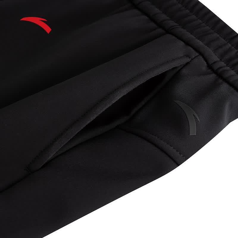 Anta Zizai Women's Fleece-Lined Straight Leg Sweatpants