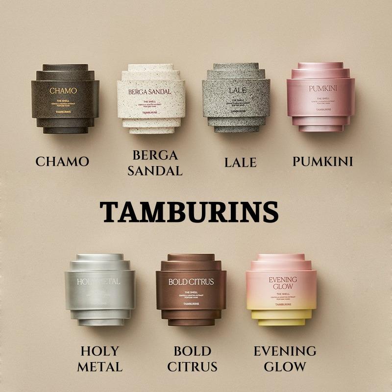 TAMBURINS Shell Perfume Hand Cream 30ml / 1.01fl.oz – 7 Fragrance Options