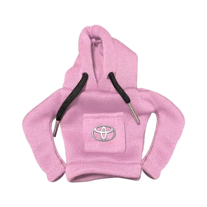 1Pcs Car Gear Shift Knob Cover Manual Handle Gear Sweatshirt Change Lever Cover For Toyota Prius Camry Crown Auris Rav4s TRD