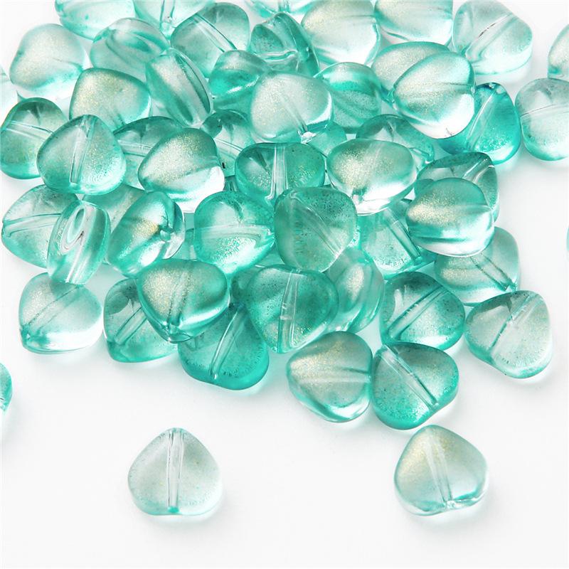 10-Piece Pentagram & Heart-Shaped Beads Set for DIY Necklaces & Bracelets