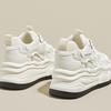 Women's shoes spring and summer spot casual mesh breathable sports shoes heightening fashionable round head thick sole white shoes
