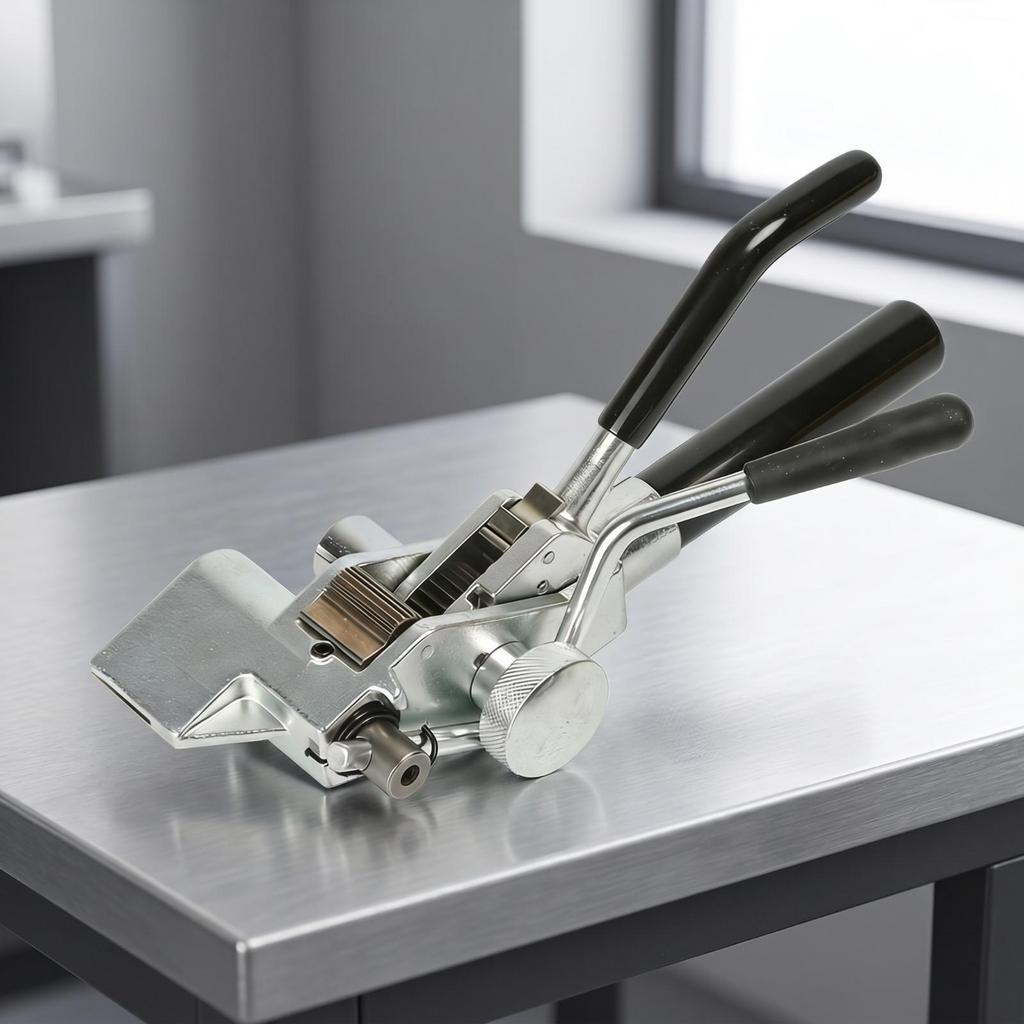 Steel Strapping Tool with Cutter HeavyDuty Tensioner GearDriven Stainless