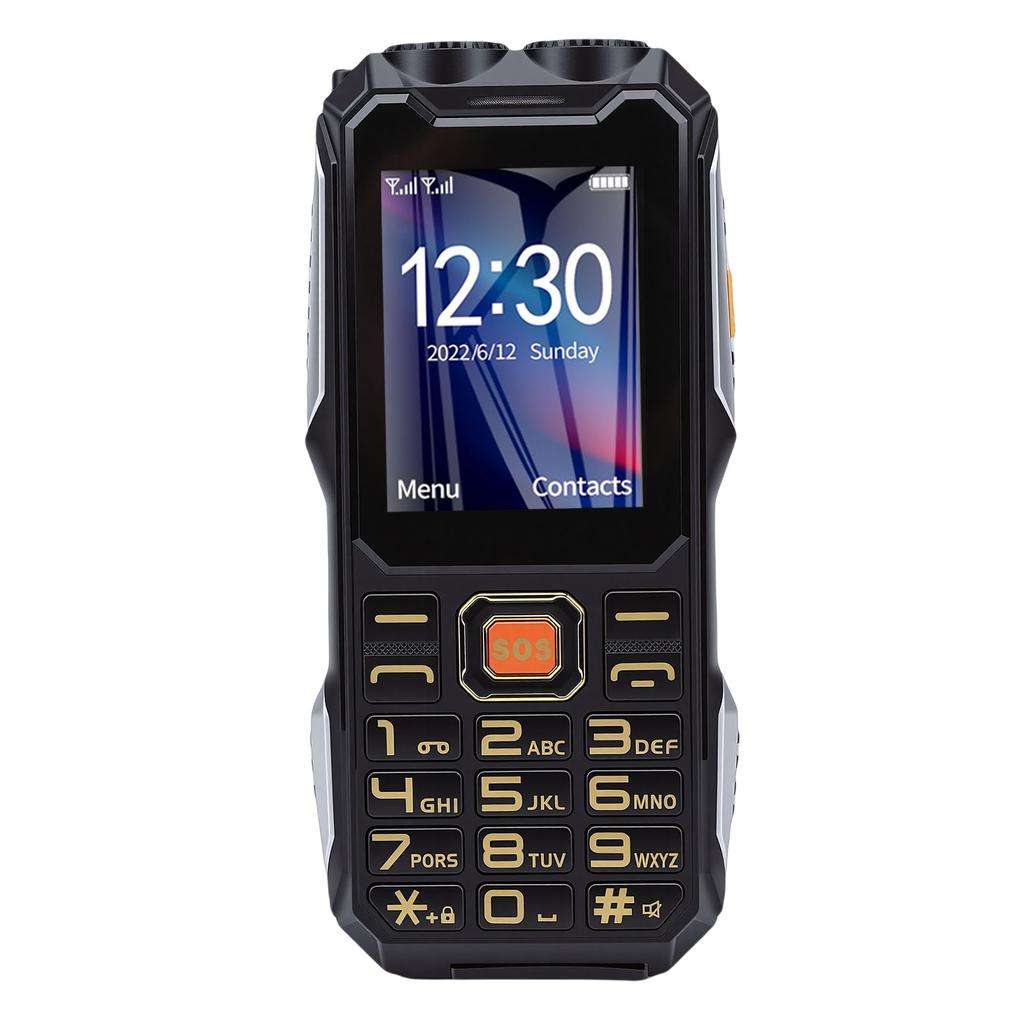 4G LTE Unlocked Phone with SOS Key 0.08MP Camera Dual SIM MP3 Call Text Messaging Function 2.4 Inch Large Screen