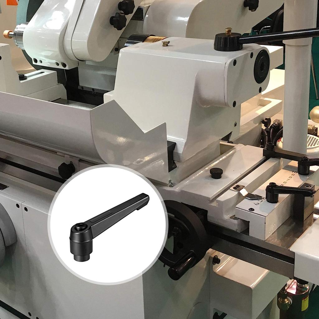 uxcell Handle M6 Adjustable Clamp Lever Thread Ratchet Female Thread