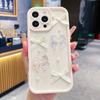 3D Bow Pearl Decorated Phone Case For iPhone 17 16 15 14 13 12 11 Pro Max 16E XS X XR 7 8 Plus SE Shockproof Silicone Soft Cover