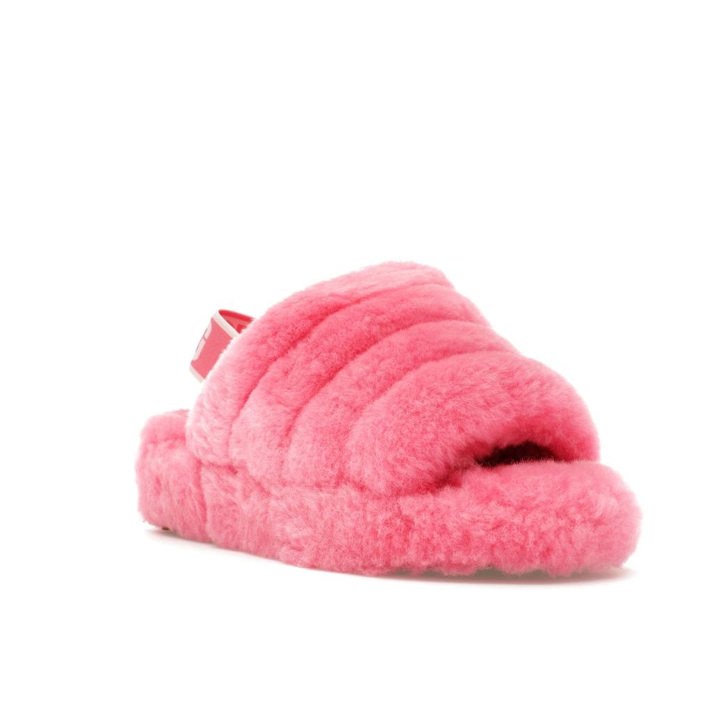 UGG  Fluff Yeah Slide Pink Rose Women Sneakers 1095119-PKRS