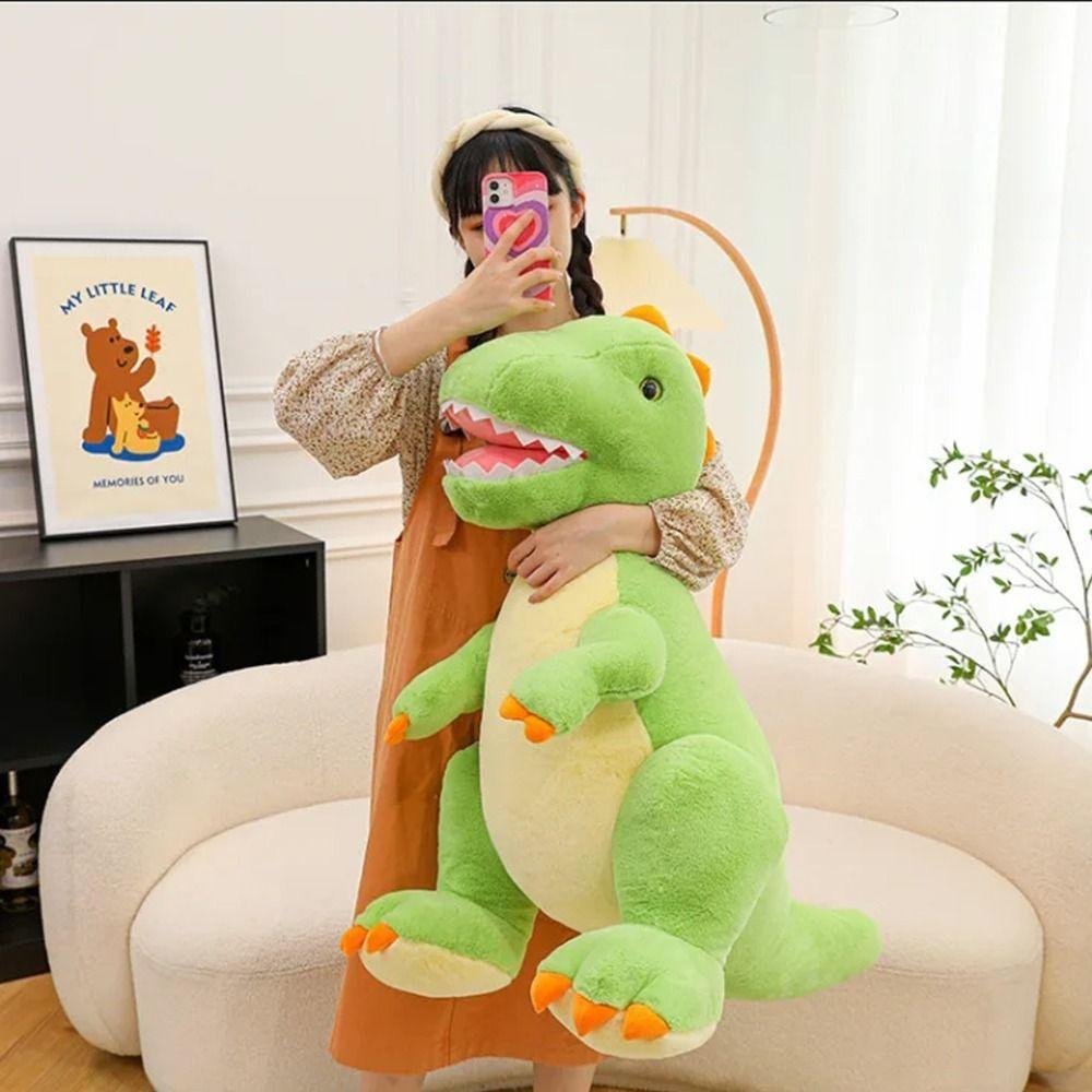 Large Size Dinosaur Plush Doll Tyrannosaurus Rex Tyrannosaurus Rex Stuffed Toys  Holiday Gift