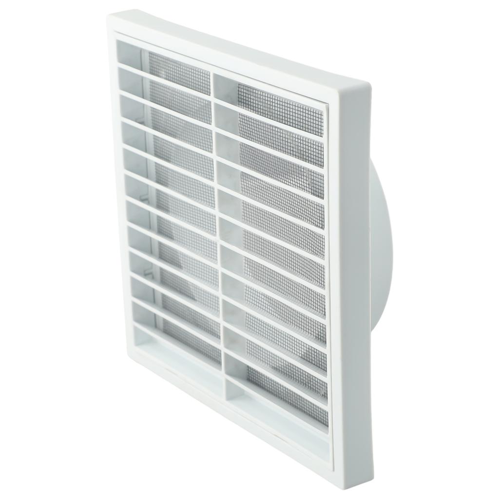 1pc Grille Air Outlet Plastic Grille Fresh Air Exhaust Outlet Duct Vents Cover For Exhaust Fans Air Circulation Ventilation Need