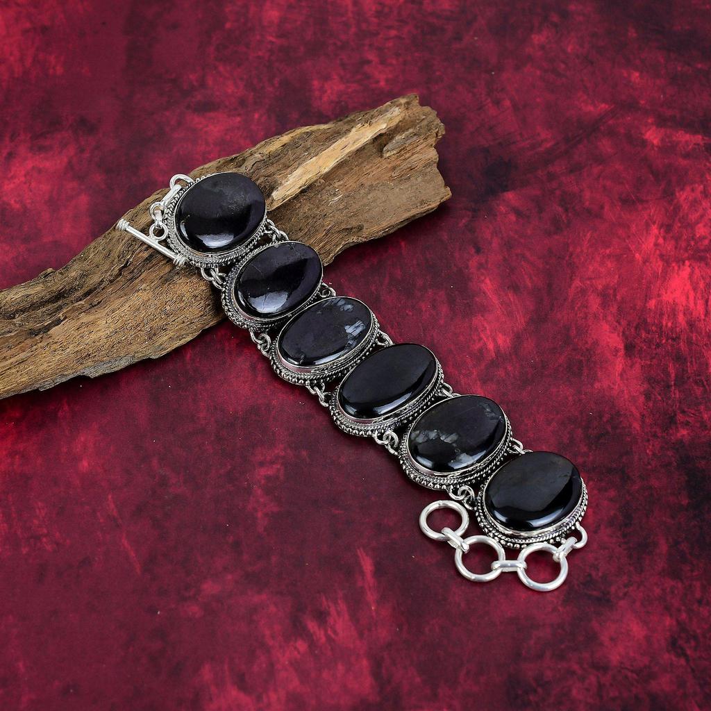 Sugilite Bracelet, 925 Solid Sterling Silver Gemstone Jewelry, Handmade Bracelet For Mother Day